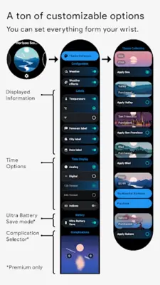 Horizon Smart Watch Face android App screenshot 8